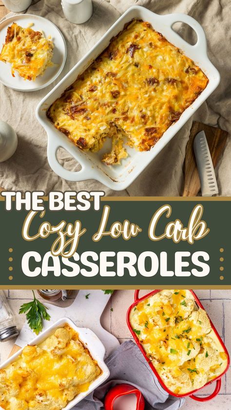 Indulge in healthy eating with our Low Carb Casserole Recipes. Explore Keto-friendly dishes, from Beef Casserole Keto Friendly to Creamy Low Carb Casseroles. With options like Low Carb Breakfast Casseroles and Low Carb Mexican Casserole, find your next favorite meal that's both delicious and nutritious. Casseroles Vegetarian, Low Carb Mexican Casserole, Low Carb Casserole Recipes, Low Carb Casserole, Pasta Alternative Low Carb, Casserole Ideas, Low Carb Breakfast Casserole, Low Carb Chicken Casserole, Chicken Casseroles