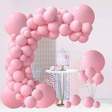 Click for more info about Pink Balloons 85 Pcs Light Pink Balloon Garland Arch Kit 18 inch 12 inch 10 inch 5 inch Pastel Pi... Pink Balloon Arch, Blush Balloons, Bachelor Party Decorations, Baby Shower Garland, Orange Balloons, Garland Arch, Love Balloon, Boho Party, Balloon Centerpieces