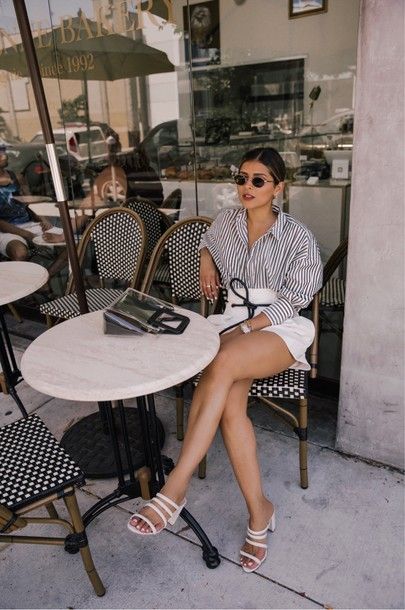 Strappy Sandals Outfit, White Heels Outfit, Summer Heels Outfit, Barcelona Outfits, Sandals Outfit Summer, Mules Outfit, Heel Sandals Outfit, Style Parisienne, Europe Outfits