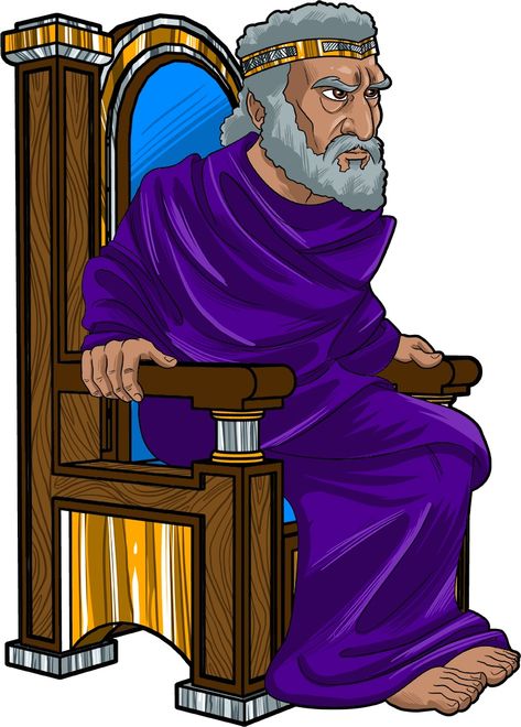 King Herod. From the Bible story, Birth of the King. FREE lesson plans, coloring pages, and bible story. Bible Activity Sheets, King Herod, Roman Kings, Hebrew Lessons, Days Of Creation, Sunday School Crafts For Kids, Kids Ministry, Bible Coloring Pages, Bible Characters