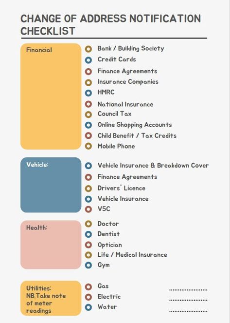 Are you planning on moving to a new house?  Moving can be both exciting and stressful - especially if it is your first time! That's why we have the perfect solution for you: the Moving House Change of Address Notification Checklist.  This Checklist will provide you with an easy-to-follow list of people, companies and organisations to inform of your new address; making it simple to ensure nothing is forgotten during this busy period!  Once you have purchased this handy checklist, you will be emailed a digital PDF that you can print at home. First Time Buyer Checklist, Planning To Move Out, Moving To Usa Checklist, New House Traditions, Moving Across Country Checklist, Moving Out First Time, Moving Out Checklist First Time, Moving Into A New House Checklist, Moving States Checklist