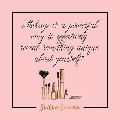 Makeup gives you the freedom to express yourself without any boundaries. It has the power to take your spirits up simply by a hint.  #shikhasharmaartistry #makeup #beauty #makeupquotes #makeuplife #makeupart #makeupartists #makeupartist #makeuplove #dubai #makeupaddict #quotes #makeuplovers #makeupfun #pune #mumbai #QOTD #fashion #makeuptalk #paris #makeupblogger #fashionbloggers #indianmakeupblogger #india #milan #milanfashionweek Makeup Puns, Eyeliner Quotes, Makeup Definition, Eyeliner Stencils, Makeup Artist Quotes, Beauty Quotes Makeup, Eyeliner Stencil, Beauty House, Makeup Memes