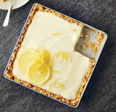 Lemon Condensed Milk Tart Filling:... - Fred's Home Recipes African Desserts, Lemon Tarts, Fridge Cake, Milk Tart, Tart Filling, Recipes Baking, Dessert Bar Recipe, Tea Biscuits, Milk Cake