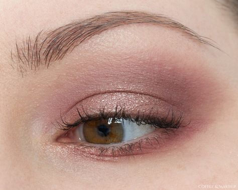 A cool toned, mauve eyeshadow look using the Making Mauves palette by ColourPop.  #colourpop #mauve #eyeshadow #palette #look Mauve Eye Shadow Looks, Makeup With Mauve Dress, Making Mauves Colourpop Looks, Colourpop Making Mauves, Natural Mauve Eye Makeup, Mauve Makeup Look Wedding, Mauve Eyeshadow Palette, Pink Neutral Eyeshadow Looks, Mauve Dress Makeup