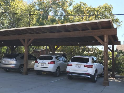 Parking Pergola, Detached Carport, Lean To Carport, Detached Garage Designs, Wooden Carports, Carport Ideas, Carport With Storage, Carport Patio, Outdoor Improvements