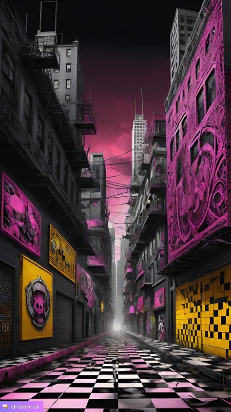 Aesthetic Background For Text, Club Flyer Background, Strip Club Background, City Landscape Aesthetic, Zpt Background, Punk Background, Imvu Backgrounds, Pixel City, Vaporwave Wallpaper