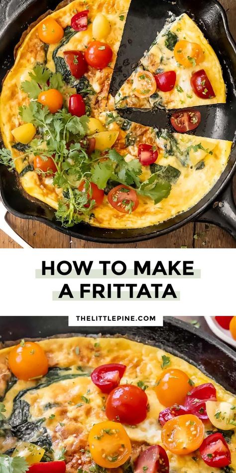 Simple, versatile, and satisfying, egg frittatas are the perfect meal to enjoy any time of the day. Veggies + herbs + a bit of cheese = yum! Gather your ingredients and let this healthy breakfast cooking! Fritata Recipe, Easy Frittata, Frittata Recipe, Queso Cheddar, Meal Prep Plans, Frittata Recipes, Breakfast Sausage, Egg Dishes, Sausage Breakfast