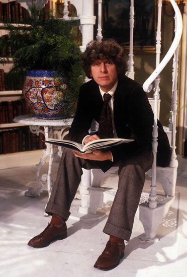 ITV roles - Tom Baker Official Book Tower, Tom Baker, A Man, Tower