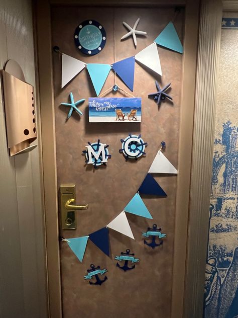 Cruising door decorations, this is my happy place sign. Cruise Ship Decoration Ideas, Cruise Party Ideas, Diy Cruise Door Decorations, Cruise Room Decorations, Decorate Cruise Cabin Door Ideas, Cruise Door Ideas, Cruise Cabin Door Decorations Ideas, Cruise Ship Door Decoration Ideas, Cruise Door Signs