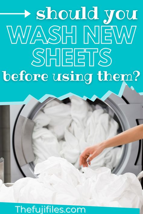 Read this article to get your long-awaited answer to housekeepers’ most common question: should you wash new sheets before the first use? Water Tub, Bamboo Sheets, Linen Sheets, New Beds, Cotton Sheets, Clothes Line, Comforter Sets, Fitted Sheet, Sensitive Skin