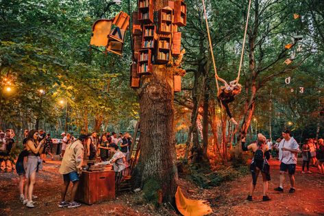 Lost Village Festival, Village Festival, Future Festival, Lost Village, Green Event, Forest Party, Secret Forest, Electric Forest, Forest Decor