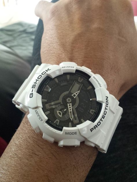 White G Shock, Casio Gshock, Gshock Watch, G Shock, Time Piece, Quick Saves, White