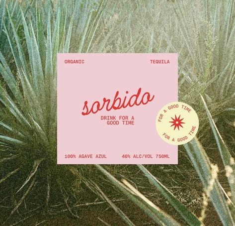 Sorbido Tequila – Packaging Of The World Mezcal Branding, Tequila Branding, Tequila Packaging, Tequila Design, Alcohol Branding, Tequila Brands, Adobe Fonts, Patron Tequila, Script Typeface