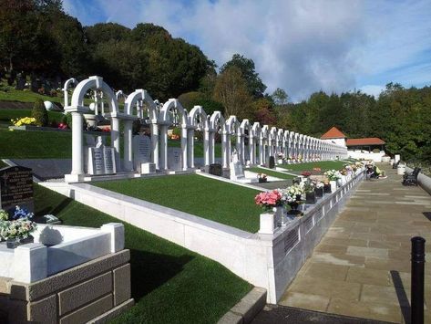 Beautiful Graveyards and cemeteries of England UK | Graves of the children who died in the Aberfan disaster October 21st 1966. | Facebook England Uk, Graveyard, England