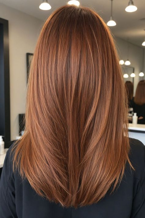 24 Stunning Auburn Hair Colour Ideas From Subtle to Bold Long Reddish Brown Hair, Soft Summer Red Hair, Soft Autumn Hair Color Brown, Autumn Auburn Hair, Dark Brown Red Hair Auburn, Warm Auburn Hair Color, Nutmeg Hair, Auburn Lob, Auburn Brown Hair Color