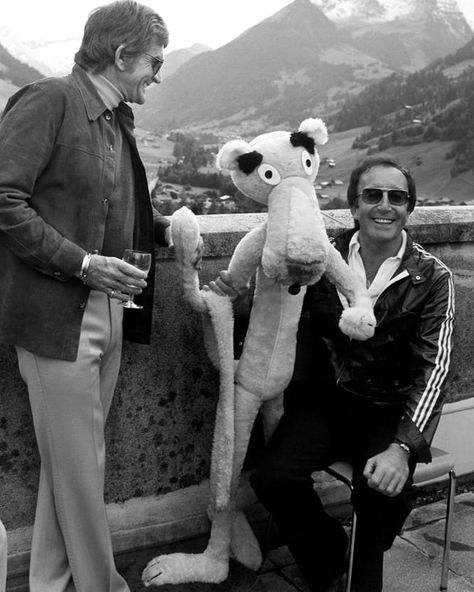 Peter Sellers, Blake Edwards, The Pink Panther, New Cinema, Pink Panther, Comedy Series, Movie Sets, Pink Panthers, Promotional Events