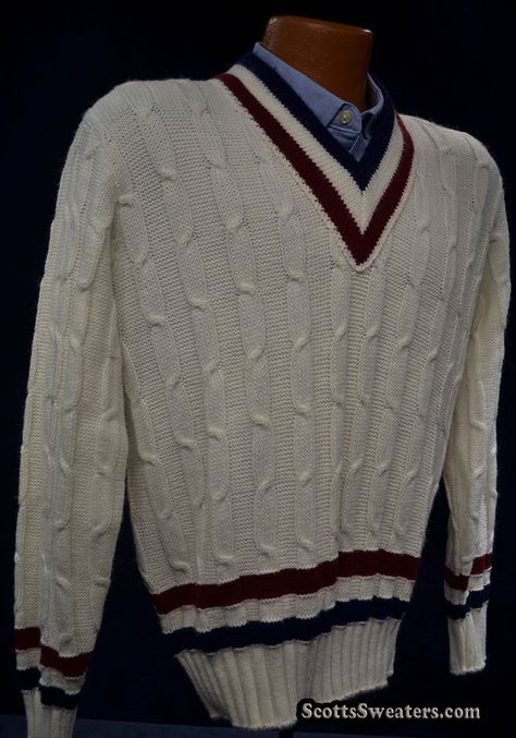 601-084 Classic Retro Tennis Sweater by Ken Rosewall Ken Rosewall, Tennis Sweater, Retro Tennis, The David, Men's Fashion, Tennis, Men Sweater, Mens Outfits, Clothes