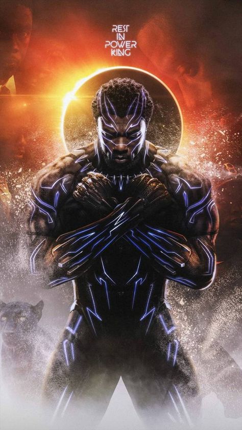 Black Panther Hd Wallpaper, Black Panther Images, Avengers Forever, Black Panther King, Black Panther Chadwick Boseman, Kartu Pokemon, Marvel Wallpaper Hd, Image Dbz, Panther Art