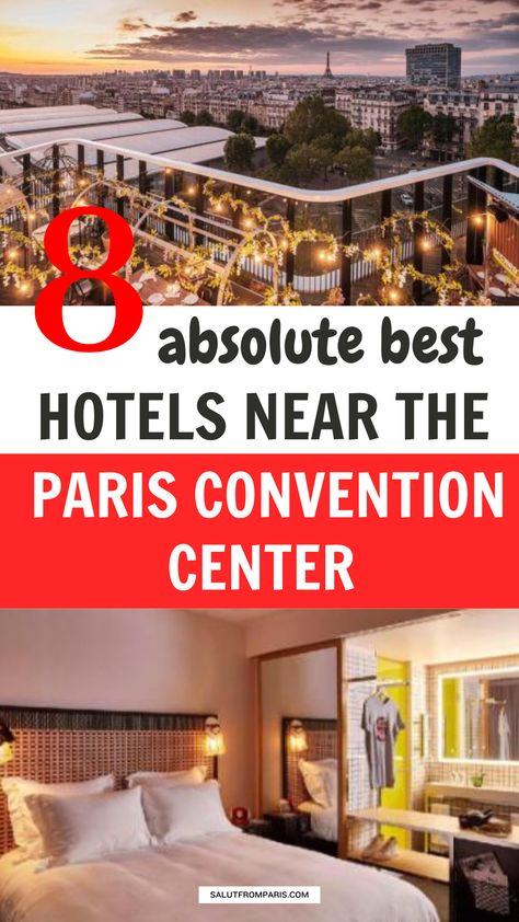 Planning a trip to Paris for an event at the convention center? I've rounded up the absolute best hotels near the Paris Convention Center for a comfortable and stylish stay! From luxurious to budget-friendly options, find the perfect place to rest after a day of meetings or sightseeing. Plus, don't forget to pack Paris in September outfits to help you dress to impress in Paris. Paris In September Outfits, Paris Trip Planning, Paris Packing List, Paris In September, Paris Packing, Paris Things To Do, Paris Sightseeing, September Outfits, Paris Tips