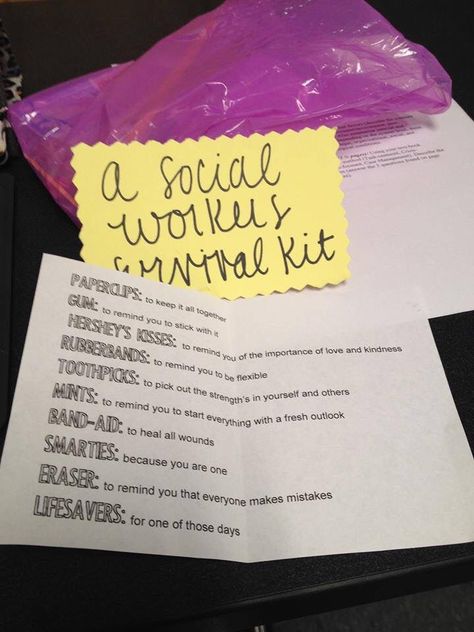 Social Worker Survival Kit, Diy Gifts For Sisters, Social Workers Survival Kit, Gifts For Social Workers, Social Worker Month, Social Worker Appreciation, Social Work Month, Gifts For Sisters, Survival Kit Gifts