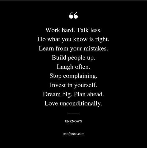 Planning Ahead Quotes, Stop Complaining Quotes, Complaining Quotes, Love Unconditionally, Talk Less, Stop Complaining, Learn From Your Mistakes, Invest In Yourself, Vision Board Manifestation