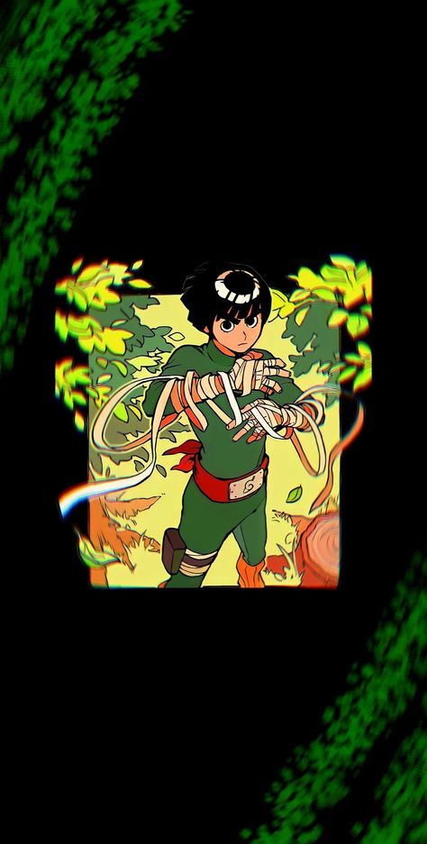 Rock Lee Painting, Rocklee Naruto Wallpaper, Rock Lee Wallpapers Iphone, Rock Lee Wallpapers Aesthetic, Rock Lee Tattoo Ideas, Rock Lee Aesthetic, Rock Lee Tattoo, Rock Lee Wallpapers, Rock Lee Wallpaper