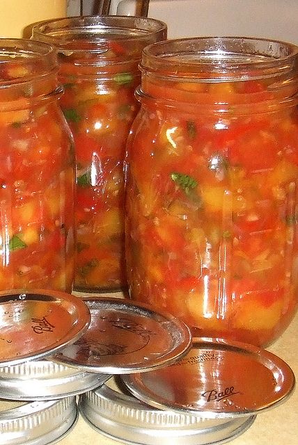 Red Tomato Chow Chow Recipe, Canned Chow Chow Recipe, Old Fashioned Chow Chow Recipe, Chow Chow Canning Recipe, Southern Chow Chow, Peach Relish, Canning Pickles Recipe, Peach Salsa Recipe, Dry Canning