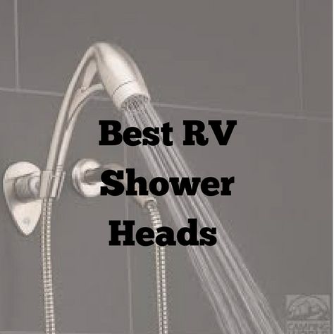 Creative Bathroom Storage, Rv Shower Head, Camper Maintenance, Camper Bathroom, Camper Trailer Remodel, Rv Camping Tips, Camper Hacks, Travel Trailer Camping, Diy Camper Remodel