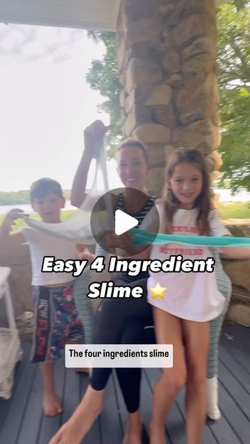 Shannon Doherty on Instagram: "EASIEST 4 INGREDIENT SLIME RECIPE ⭐️ SAVE THIS and Share with parents who are looking for fun activities to do with their kids!! This is very easy to make and ends up being really fun for everyone to play with!! Love using the glow in the dark and sparkle glue!

LIKE + COMMENT - “slime” - and I will send you the full instructions on how to make this slime and the link to supplies needed!! 

Your family will be obsessed with making this!! Best way to store it is in the fridge! #diy #easydiy #slime #diyslime #familyactivities #activitiesforkids #momsofinstagram" Things To Do When Bored With Kids, How To Do Slime, Slime Recipe Easy 2 Ingredients No Glue, Easy Slime Recipe 2 Ingredients, How To Make Slime For Kids, Fridge Diy, Shannon Doherty, Babysitting Crafts, Easy Slime Recipe