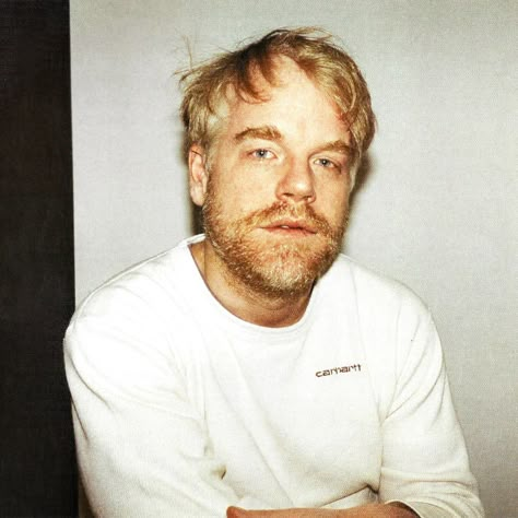 Philip Seymour Hoffman for New York Magazine, 2005. Photo by Martien Mulder. | Instagram Phillip Seymour Hoffman, Philip Seymour Hoffman, The Bible Movie, Broadway Costumes, John Huston, Photo Montage, New York Magazine, Gender Envy, Real Beauty