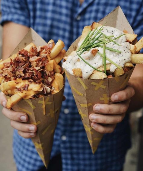 Bel-Fries | New York Food Trucks | French Fry Catering Menu Project, Pizza Station, Belgian Fries, Mural Kitchen, Chicken Menu, Oven Baked Recipes, Super Snacks, New York Food, Popcorn Chicken