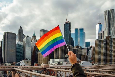 pride flag over new york city New York Pride, Usa Background, Gender Expression, Gay Flag, Reverse Image Search, Us Destinations, West Village, Art Collage Wall, Infographic Templates