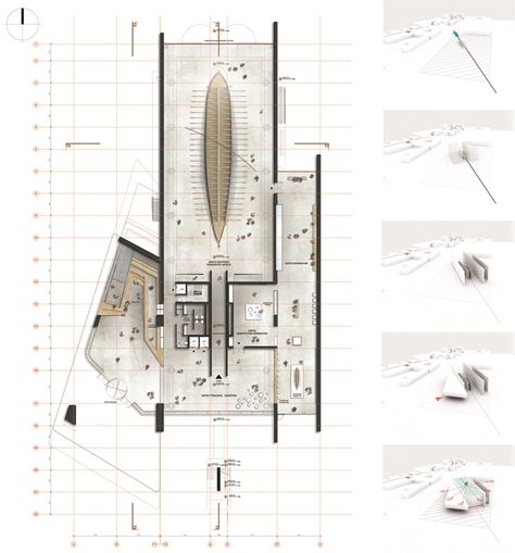 Archisearch - Museum for Argo Competition, Greece 2014. 40.22.Architects with E. Disli. Museum Plan, Urban Village, Architecture Competition, Architectural Studio, Timber Buildings, Thessaloniki Greece, Plan Drawing, Public Building, Building Exterior