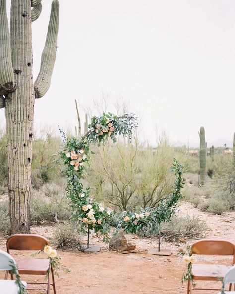 Arizona Weddings Magazine on Instagram: “Towering saguaro and a stunning crescent moon ceremony backdrop draped in florals from @alexisflorals is the perfect intimate desert…” Wedding Floral Backdrop, Moon Ceremony, Wedding Backdrops, Boho Wedding Inspiration, Floral Backdrop, Ceremony Backdrop, Arizona Wedding, Moon Shapes, Wedding Magazine