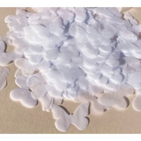 Butterflies Wedding, Butterfly Confetti, White Butterflies, Confetti Wedding, Baby Activity Center, Eco Wedding, Paper Confetti, Graduation Party Supplies, Butterfly Wedding