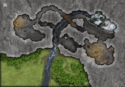 Community Made Lost Mine of Phandelver Maps ~ DnD Online Collective Cragmaw Hideout, Lost Mines Of Phandelver, Maps Rpg, Environment Map, Fantasy City Map, Dnd World Map, Map Printable, Dungeons And Dragons 5e, Tabletop Rpg Maps