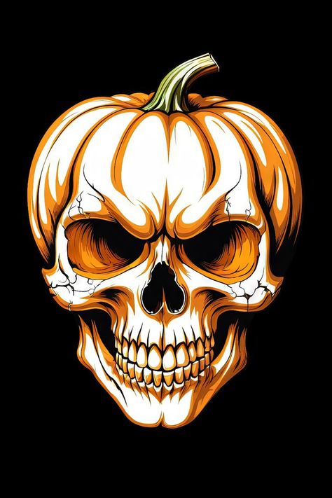 Get into the spirit of Halloween with our spook-tacular designs! From eerie ghosts to hauntingly beautiful pumpkins, we've got a ghoulishly good selection of apparel and accessories to make your Halloween extra special.Don't miss out - shop now and embrace the magic of Halloween in style! jack o lantern halloween spooky pumpkin skull scary horror trick or treat low effort costume scary halloween pumpkins creepy halloween decor great pumpkin Creepy Jack O Lantern, Creepy Halloween Decor, Scary Halloween Pumpkins, Lantern Gift, Pumpkin Skull, Skull Pictures, Creepy Halloween Decorations, Halloween Creepy, Beautiful Pumpkins