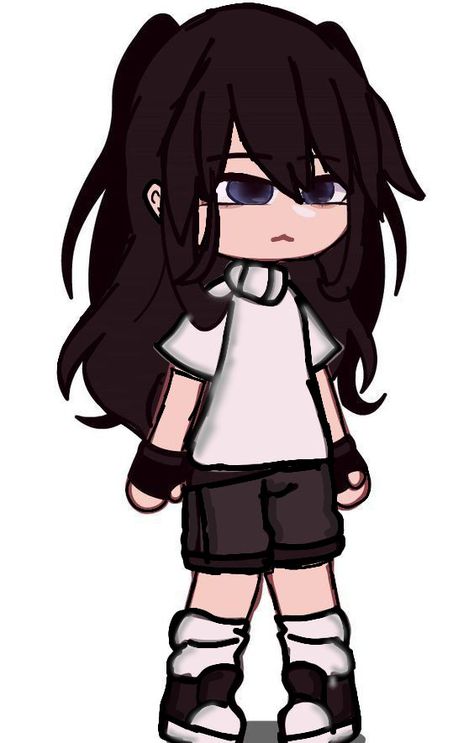 Gachalife Girl Outfits, Ropa Gacha Club, Club Look, Gacha Nox, Gacha Club Ocs, Gacha Club Outfit, Gacha Club Oc, Adorable Homes Game, Gacha Oc Ideas