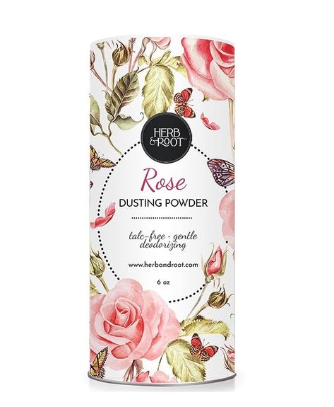 Amazon.com: Herb & Root Rose Perfumed Body Dusting Powder for Women, Talc Free, Anti-Chafing, Feminine Powder, dusting Powder, 6 oz (Rose- Old) : Beauty & Personal Care Chafed Skin, Hand Salve, Beauty Gift Guide, Dusting Powder, Silky Skin, Rose Perfume, Flavored Oils, Rose Fragrance, Body Powder