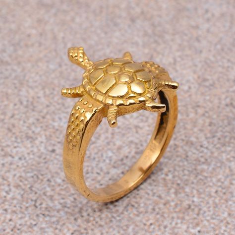 Tortoise Gold Ring Design For Women, Tortoise Rings For Men, Tortoise Ring For Women, Boys Ring, Silver Turtle Ring, Tortoise Ring, Black Obsidian Ring, Mens Ring Designs, Turtle Ring