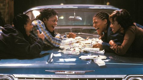 Set It Off (1996)    "Frankie wanna blow-up a bank, UH! Frankie wanna rob a bank, UH!" - Stony Kimberly Elise, Paul Bunyan, Set It Off, New Line Cinema, Movie Black, Batman Begins, 90s Movies, Jada Pinkett Smith, Queen Latifah