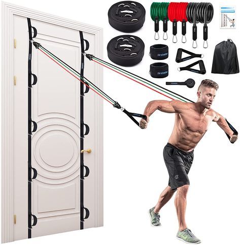 This equipment is perfect for your home gym. Easy to install and highly affective!!!💪 ONLY NOW -19% OFF Band Resistance Workout, Resistance Bands Exercises, Bands Exercises, Resistance Band Training, Fitness Habits, Resistance Band Workout, Resistance Band Set, Workout Equipment, Resistance Workout