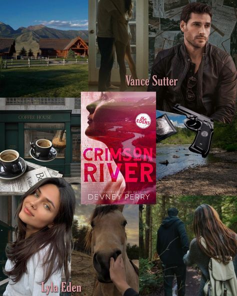 Crimson River Devney Perry, Crimson Rivers Aesthetic, Devney Perry Aesthetic, The Edens Series, Indigo Ridge, River Aesthetic, Devney Perry, Unread Books, Book Wallpaper