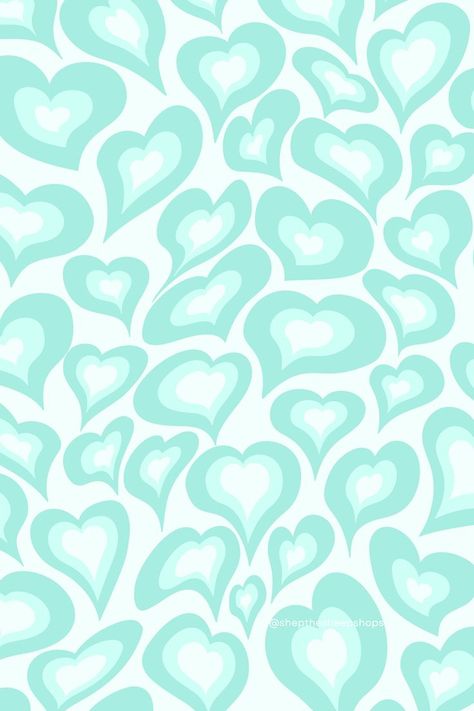 turquoise layered heart trendy swirl pattern background 

 #heartbackground #heartpatternwallpaper #trendyheartbackground #pastelbackgrounds #aesthetictrendywallpaper #summerheartwallpaper Heart Pattern Wallpaper, Swirl Aesthetic, Teal Pastel, Screen Saver, Heart Wallpaper, Wallpaper Wallpaper, Heart Pattern, Blue Wallpapers, Heart Patterns