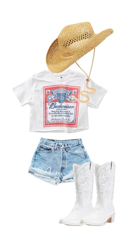 Country Jam Outfits, Consert Outfits, Summer Country Concert Outfit, Tennessee Outfits, Concert Outfit Inspo, Concert Outfit Summer, Summer Country, Country Style Outfits, Western Wear Outfits