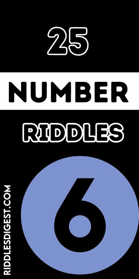 Unlock the fun with our "25 Number Riddles" on Pinterest! Perfect for kids and adults alike who love math and mysteries. Pin your favorites and share solutions with friends! Number Riddles With Answers, Maths Riddles, Number Riddles, 25 Number, The Number 4, Math Riddles, Best Riddle, Number Sequence, Missing Numbers