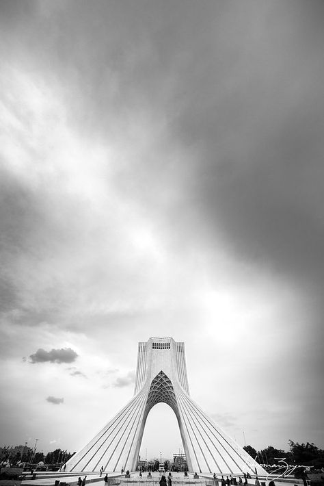 Azadi Tower | Tehran, Iran | Hooman Ziya هومن ضیاء | Flickr Azadi Tower Tehran, Azadi Tower, Sagittarius Wallpaper, Iran Flag, Iran Air, Persian Calligraphy Art, Iran Pictures, Iranian Architecture, Persian Architecture