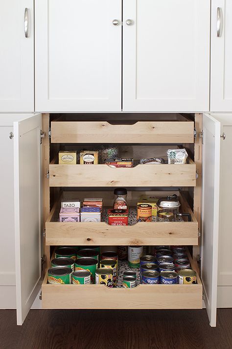 Built-In Pantry | Floor to Ceiling Cabinets | Eastchester, NY Recessed Pantry Cabinet, Floor To Ceiling Pantry Shelves, Reach In Pantry Design, Pantry Wall Cabinets, Floor To Ceiling Pantry Cabinets, Floor To Ceiling Kitchen Cabinets, Built In Pantry Cabinet Wall, Floor To Ceiling Pantry, Pantry Floor