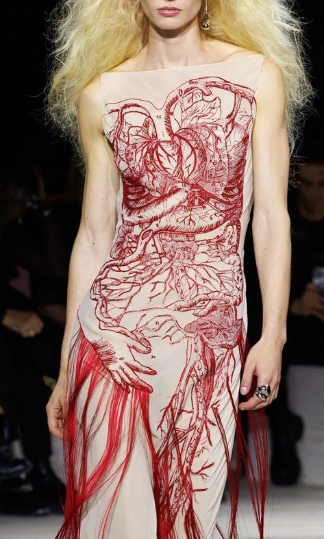 alexander mcqueen ss24 details Alexander Mcqueen Aesthetic, Alex Mcqueen, Mcqueen Couture, Alexander Mcqueen Runway, Textiles Fashion, Embroidery Fashion, Couture Fashion, Runway Fashion, Fashion Collection