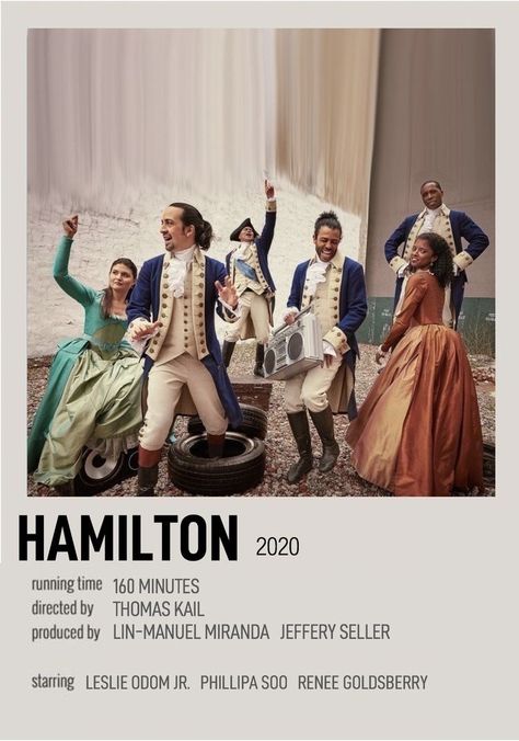 Movie Posters Hamilton, Hamilton Vintage Poster, Hamilton Polaroid Poster, Aesthetic Movie Posters Polaroid, Musical Posters Aesthetic, Movie Poster Collage Wall, Hamilton Movie Poster, Vintage Broadway Aesthetic, Aesthetic Movie Posters Wallpaper